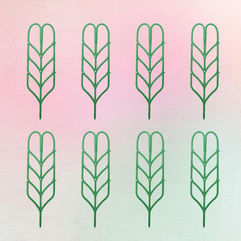 9Pcs Garden Trellis Leaf Shape Potted Plant Support Vines Vegetables Patio Climbing Trellises for Roses Cucumbers Clematis
9Pcs Garden Trellis Leaf Shape Potted Plant Support Vines Vegetables Patio Climbing Trellises for Roses Cucumbers Clematis