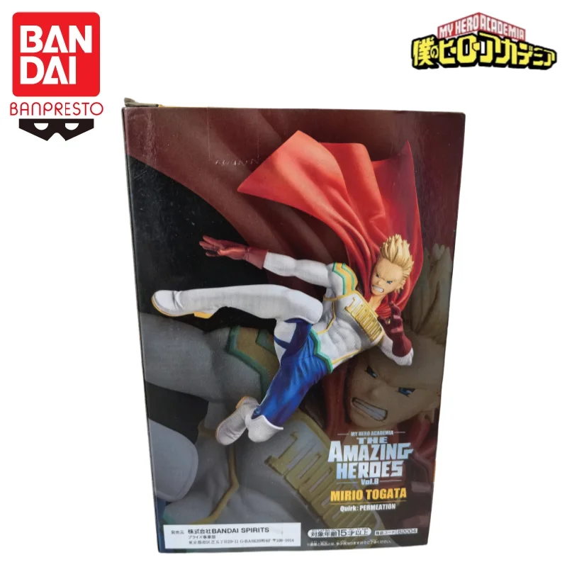 In Stock Bandai Original Banpresto My Hero Academia Million Action Figure Model Doll Brand New Boxed Anime Characters Garage
In Stock Bandai Original Banpresto My Hero Academia Million Action Figure Model Doll Brand New Boxed Anime Characters Garage
