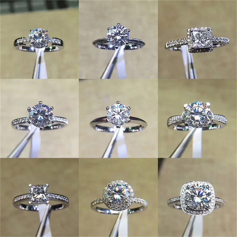 Vintage Anniversary Ring Moissanite 925 Sterling Silver Eternity Engagement Wedding Band Rings for women Bridal Party Jewelry
Vintage Anniversary Ring Moissanite 925 Sterling Silver Eternity Engagement Wedding Band Rings for women Bridal Party Jewelry