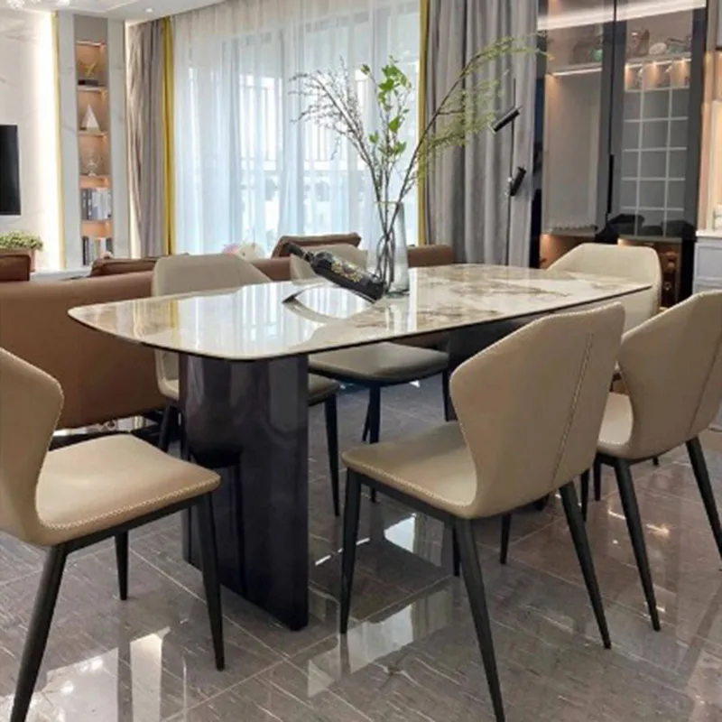 Decoration Fashion Dining Table Interior European Unique Aesthetic Dining Table Vintage Mesas De Comedor Lounge Suite Furniture
Decoration Fashion Dining Table Interior European Unique Aesthetic Dining Table Vintage Mesas De Comedor Lounge Suite Furniture