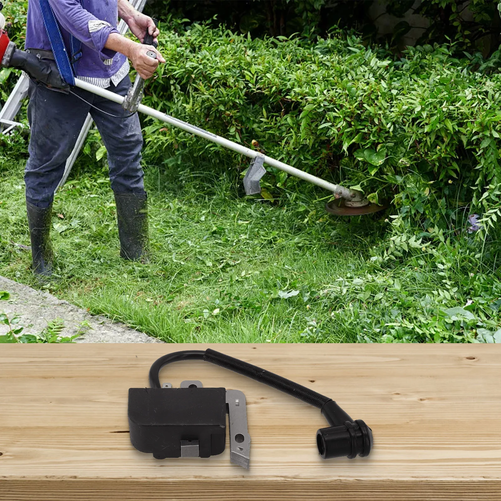 Катушка зажигания подходит для триммера Husqvarna 232L 232R 235R 225R 240RJ 537038501 Запасная часть бензопилы, садовый инструмент
Катушка зажигания подходит для триммера Husqvarna 232L 232R 235R 225R 240RJ 537038501 Запасная часть бензопилы, садовый инструмент