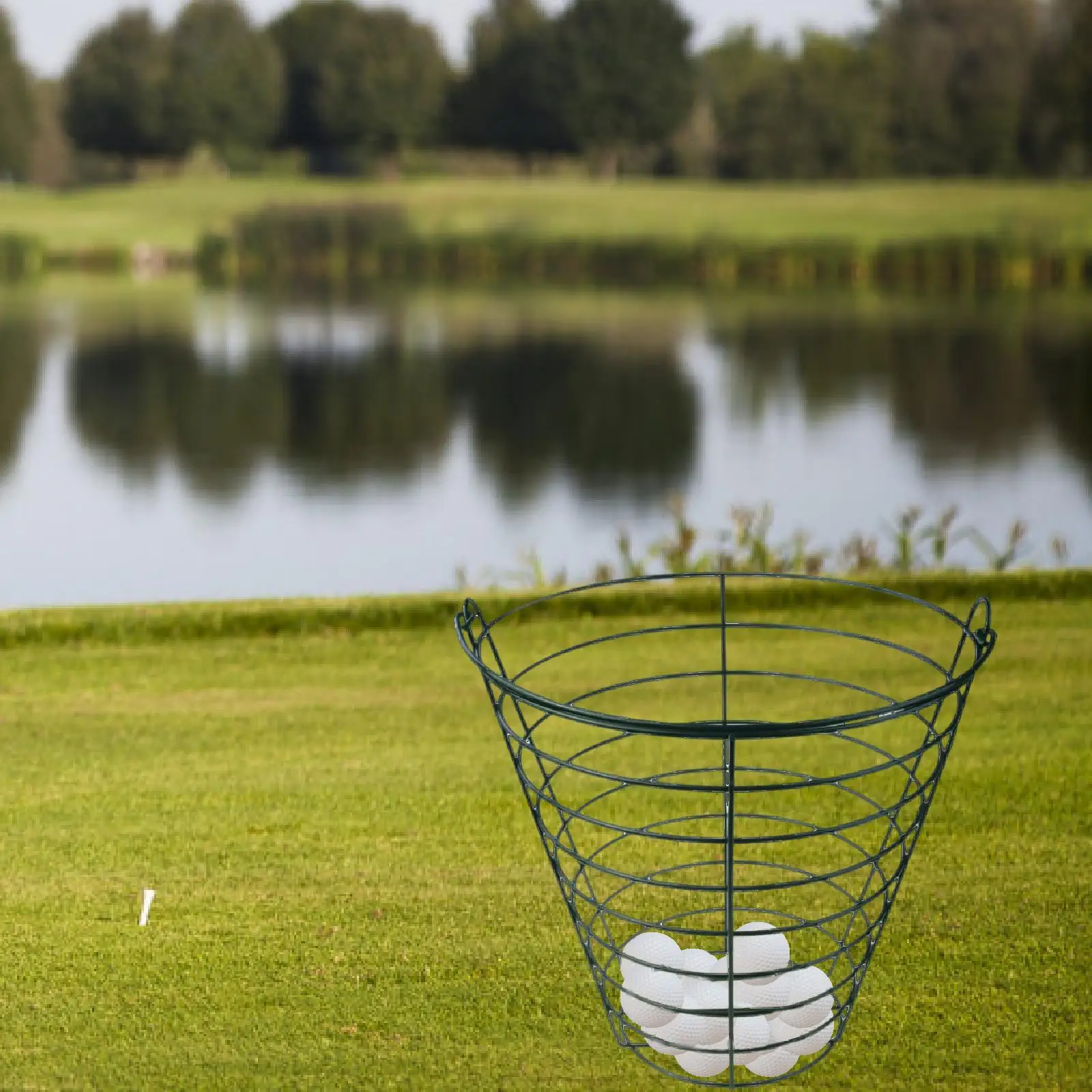 Golf Ball Holder Basket 100 Balls Capacity Sturdy Metal Wire Practice Bucket for Golf Bag Accessories Country Club
Golf Ball Holder Basket 100 Balls Capacity Sturdy Metal Wire Practice Bucket for Golf Bag Accessories Country Club