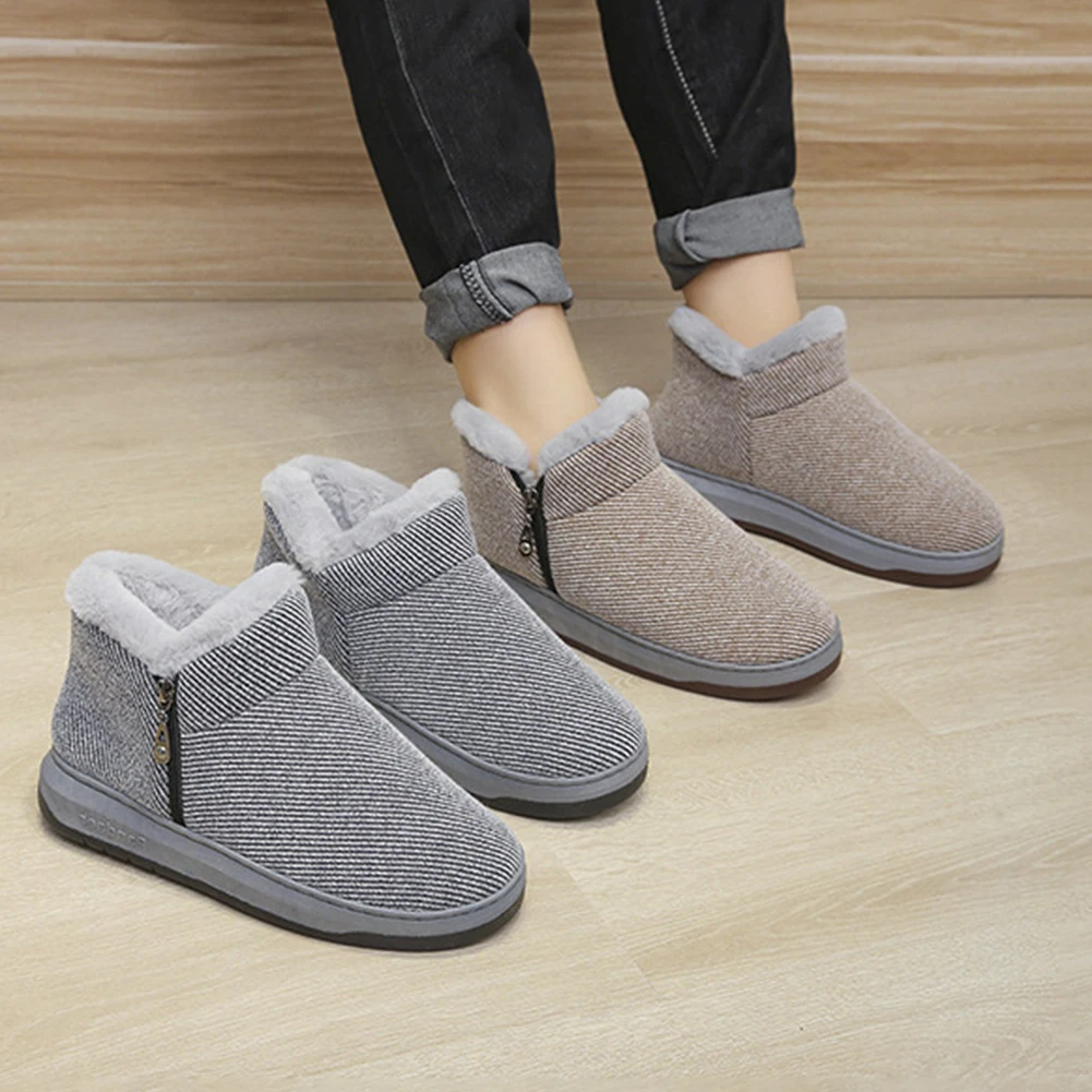 Women Men Bootie Slippers with Plush Fur Lining Memory Foam House Shoes Ankle Boots House Slipper for Indoor Outdoor
Women Men Bootie Slippers with Plush Fur Lining Memory Foam House Shoes Ankle Boots House Slipper for Indoor Outdoor