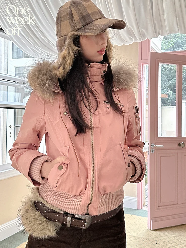 Куртка Oneweekoff осенне-зимняя хлопковая с капюшоном, съемным меховым воротником, многокарманная, рабочая, свободного кроя, с длинными рукавами, на молнии
Куртка Oneweekoff осенне-зимняя хлопковая с капюшоном, съемным меховым воротником, многокарманная, рабочая, свободного кроя, с длинными рукавами, на молнии