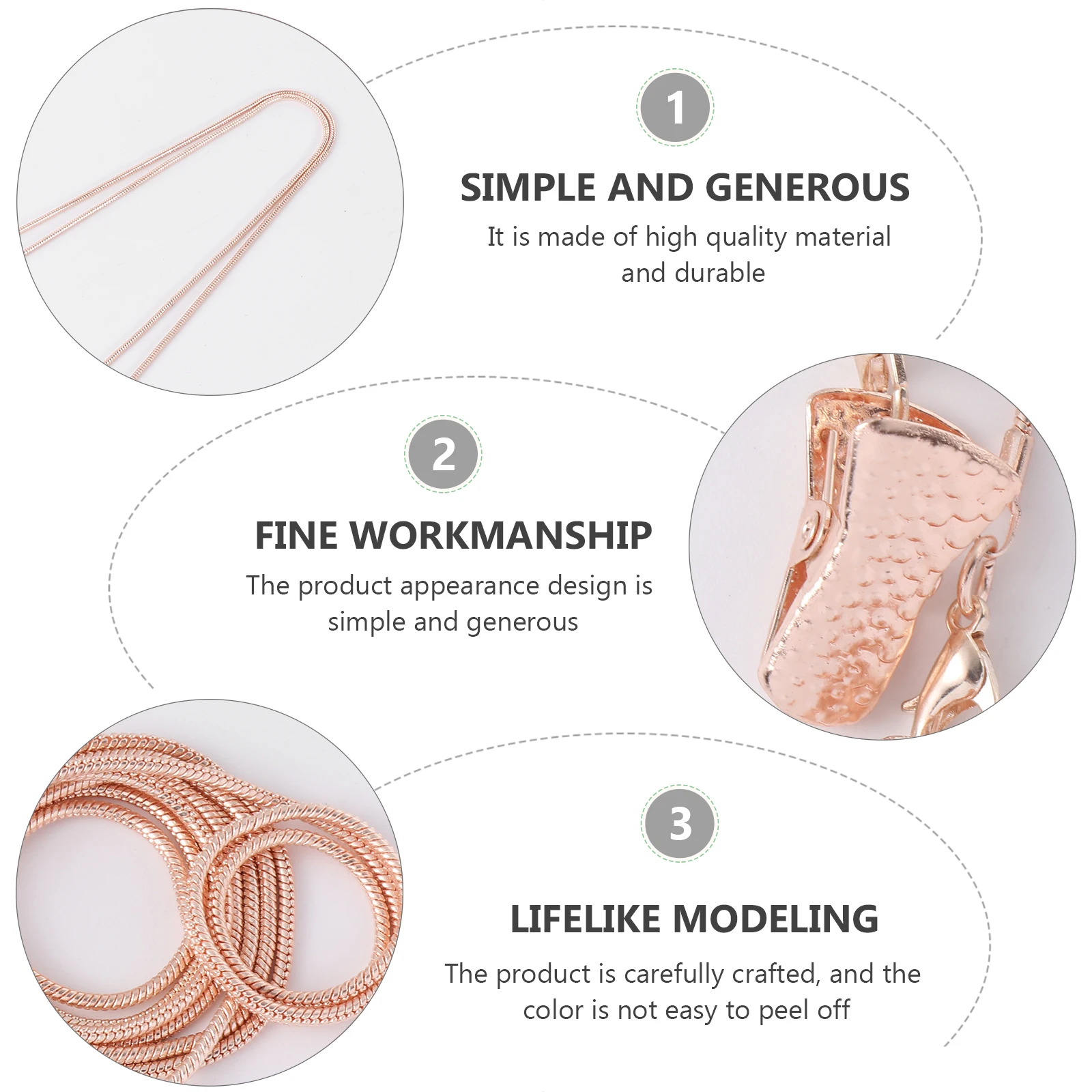 Eyeglasses Chain Copper Mask Clip Cord Pendant Lanyard Sunglasses Accessories Sports Outing Banquet Durable Material
Eyeglasses Chain Copper Mask Clip Cord Pendant Lanyard Sunglasses Accessories Sports Outing Banquet Durable Material