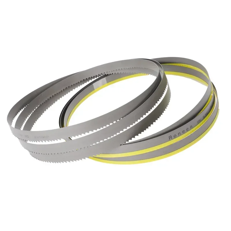 M42 Bimetal Band Saw Blade 1140mm Bi Metal 1140 13 0.65mm 6/10T 8/12T 10/14T 14T 18T TPI Metal Cutting Bandsaw Blade for Metals
M42 Bimetal Band Saw Blade 1140mm Bi Metal 1140 13 0.65mm 6/10T 8/12T 10/14T 14T 18T TPI Metal Cutting Bandsaw Blade for Metals