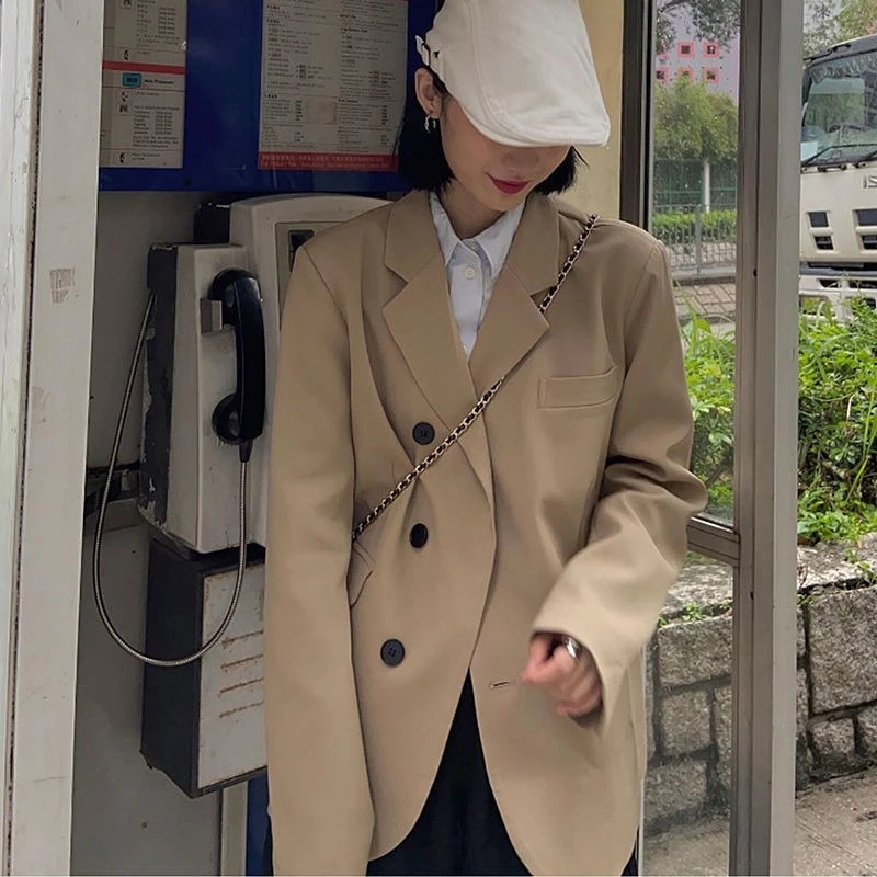 2025 New Arrival Women Trendy Solid Blazer Korean Design British Fashion Eye Catching Elegant Spring Autumn Casual Basic
2025 New Arrival Women Trendy Solid Blazer Korean Design British Fashion Eye Catching Elegant Spring Autumn Casual Basic