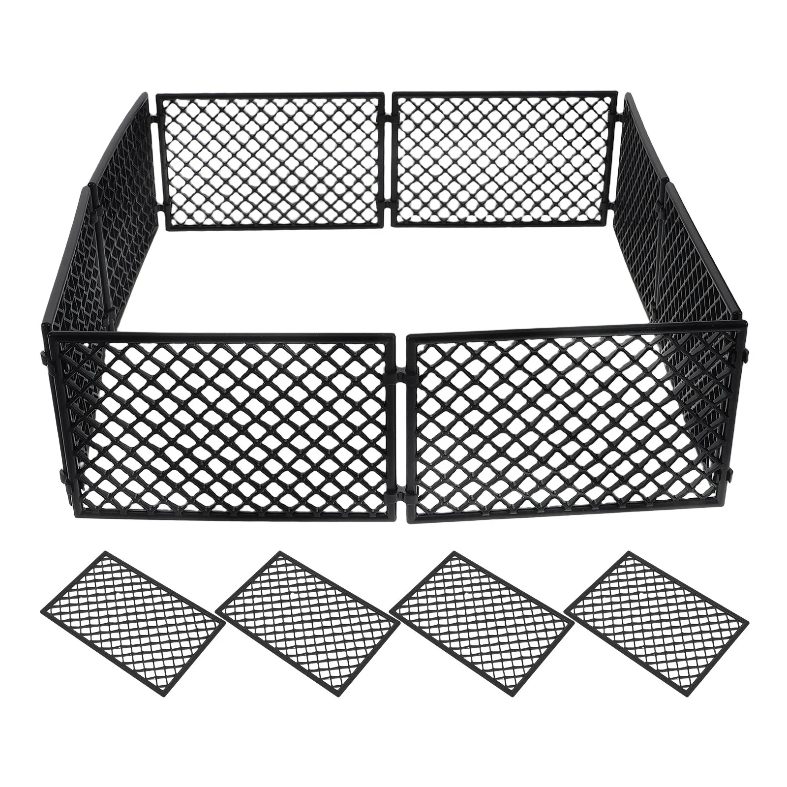 12Pcs Mini Plastic Fence Panels for War Scene Prison Walls Security Protection Garden Landscape Patio Backyard Border Decoration
12Pcs Mini Plastic Fence Panels for War Scene Prison Walls Security Protection Garden Landscape Patio Backyard Border Decoration