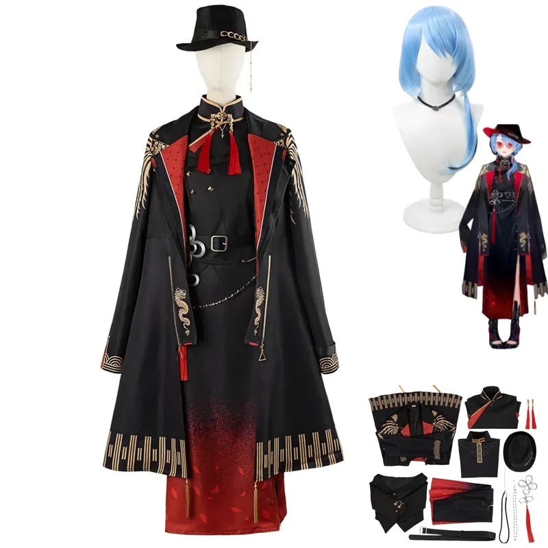 FC6Anime Virtual YouTuber Hosimati Suisei Cosplay Costume Hololive INNK Music Black Red Uniform Wig Woman Carnival Christma@FC8!
FC6Anime Virtual YouTuber Hosimati Suisei Cosplay Costume Hololive INNK Music Black Red Uniform Wig Woman Carnival Christma@FC8!