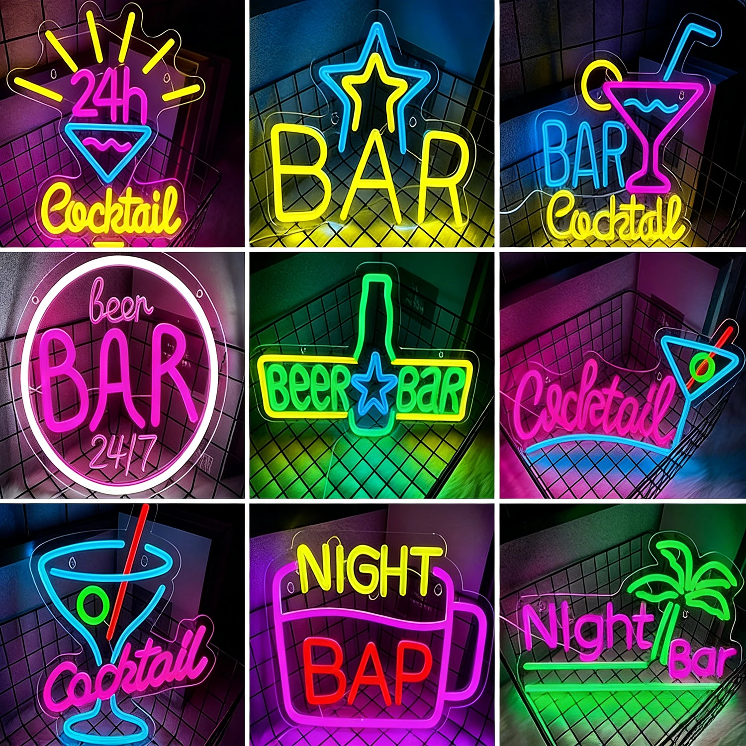 Bar Neon Sign Business Art Wall Light Usb Led Neon Light for Restaurant Beer Bar Home Stores Party Window Decoration Night Light
Bar Neon Sign Business Art Wall Light Usb Led Neon Light for Restaurant Beer Bar Home Stores Party Window Decoration Night Light