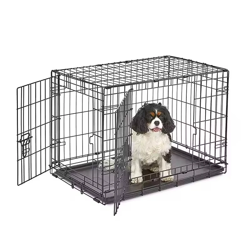 Sturdy Metal Wire Dog Cage Durable Large Size Dog Crate Pet House For Big Dogs
Sturdy Metal Wire Dog Cage Durable Large Size Dog Crate Pet House For Big Dogs