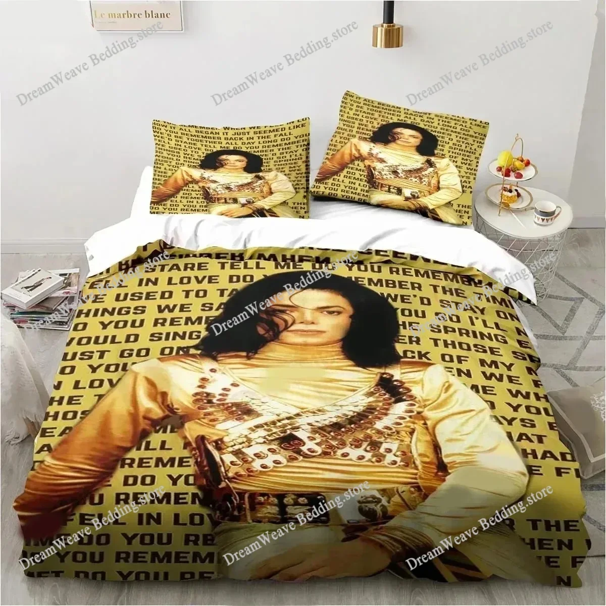 3D Printed Michael Jackson Bedding Set Duvet Covers Pillowcases Comforter Bedding Set Bedclothes Textile Home Queen King Single9
3D Printed Michael Jackson Bedding Set Duvet Covers Pillowcases Comforter Bedding Set Bedclothes Textile Home Queen King Single9
