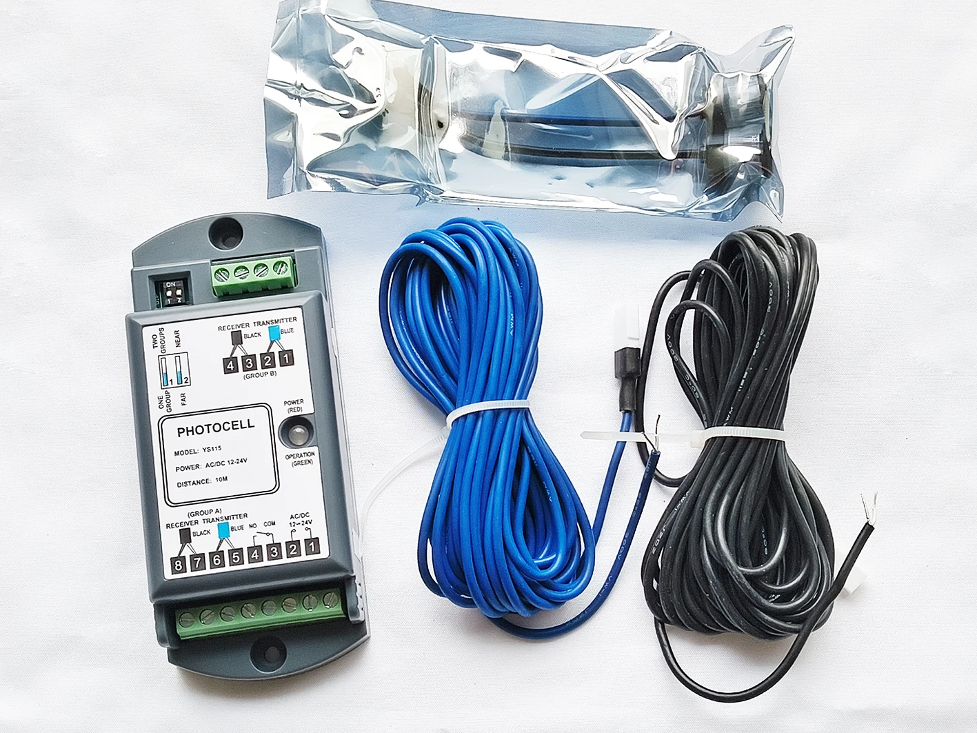 one single beam AC/DC 12-24V Automatic sliding gate door safety sensor photocell garage door photocell
one single beam AC/DC 12-24V Automatic sliding gate door safety sensor photocell garage door photocell