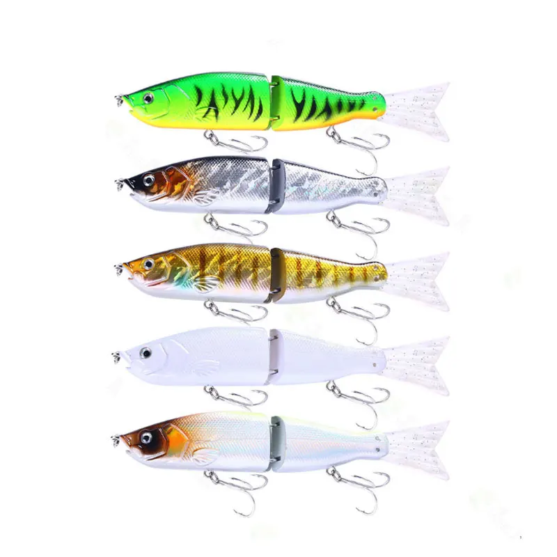 Jointed Bait Swimbait Vibration Lipless Minnow Crankbait 18cm 52g Artificial Hard Sinking Wobbler Fishing Lure for Bass Pike
Jointed Bait Swimbait Vibration Lipless Minnow Crankbait 18cm 52g Artificial Hard Sinking Wobbler Fishing Lure for Bass Pike