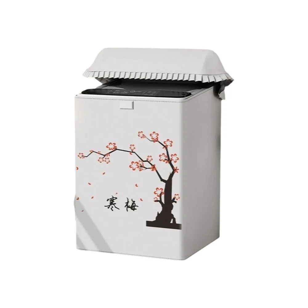 Водонепроницаемый чехол для стиральной машины, пылезащитный полиэстер, пылезащитный чехол, мультяшный солнцезащитный крем, верхняя открытая крышка, домашний декор 
Водонепроницаемый чехол для стиральной машины, пылезащитный полиэстер, пылезащитный чехол, мультяшный солнцезащитный крем, верхняя открытая крышка, домашний декор