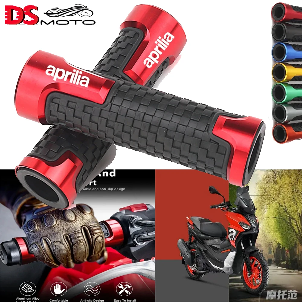 For Aprilia RSV4 RS125 RS660 Tuono 660 RSV1000/R Grips Non-slip Handlebar Handle Grip Rubber Comfort Motorcycle Accessories
For Aprilia RSV4 RS125 RS660 Tuono 660 RSV1000/R Grips Non-slip Handlebar Handle Grip Rubber Comfort Motorcycle Accessories