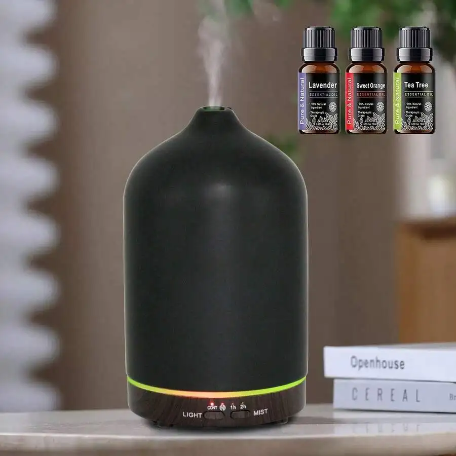 200ml Aromatherapy Humidifier With 7 Calming LED Colors, 3 Essential Oils, Adjustable Timer Perfect For Home, Spa, Office, Nurse
200ml Aromatherapy Humidifier With 7 Calming LED Colors, 3 Essential Oils, Adjustable Timer Perfect For Home, Spa, Office, Nurse