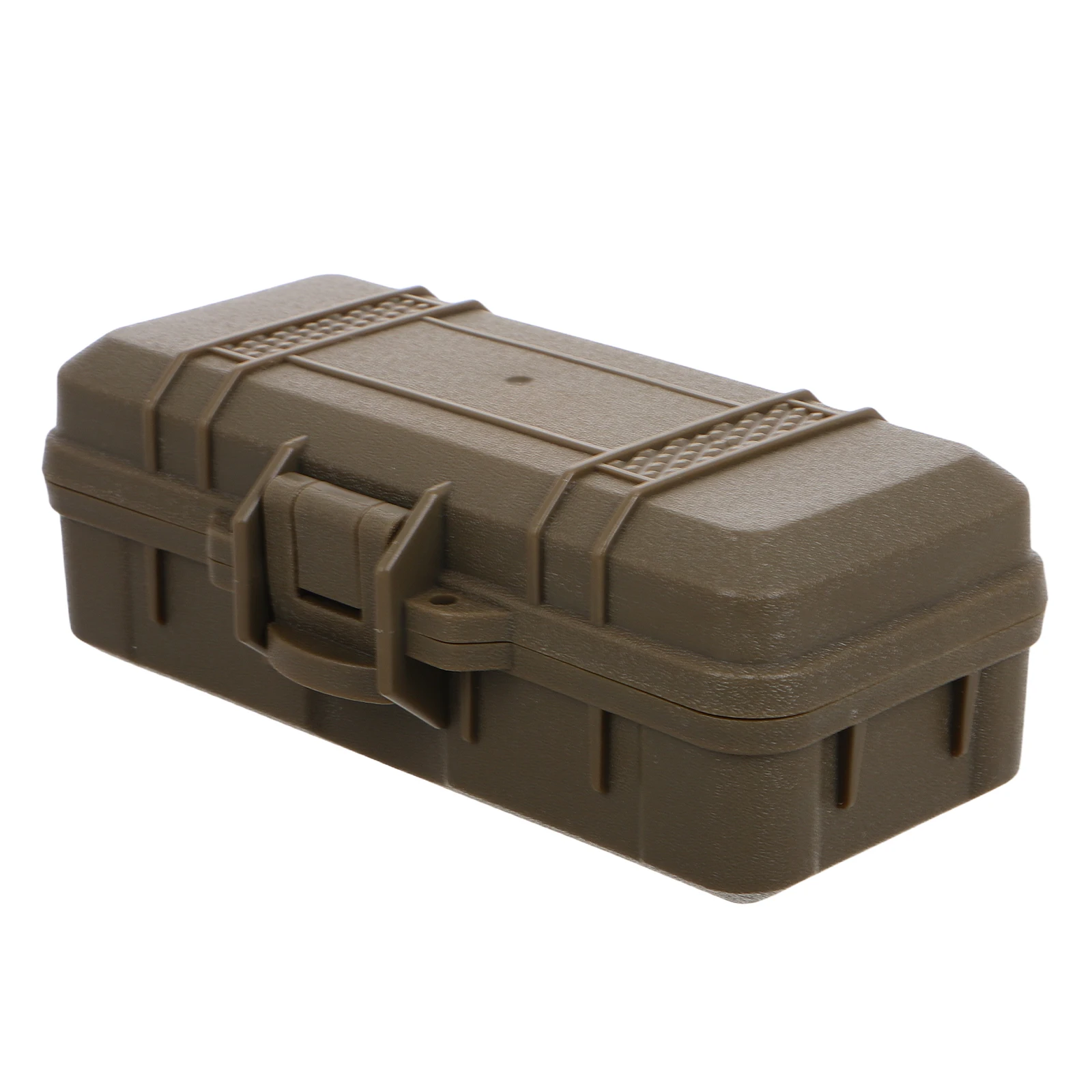 Survival Equipment Storage Box Plastic Shockproof Container Matte Finish Stackable Design Brown for Camping
Survival Equipment Storage Box Plastic Shockproof Container Matte Finish Stackable Design Brown for Camping