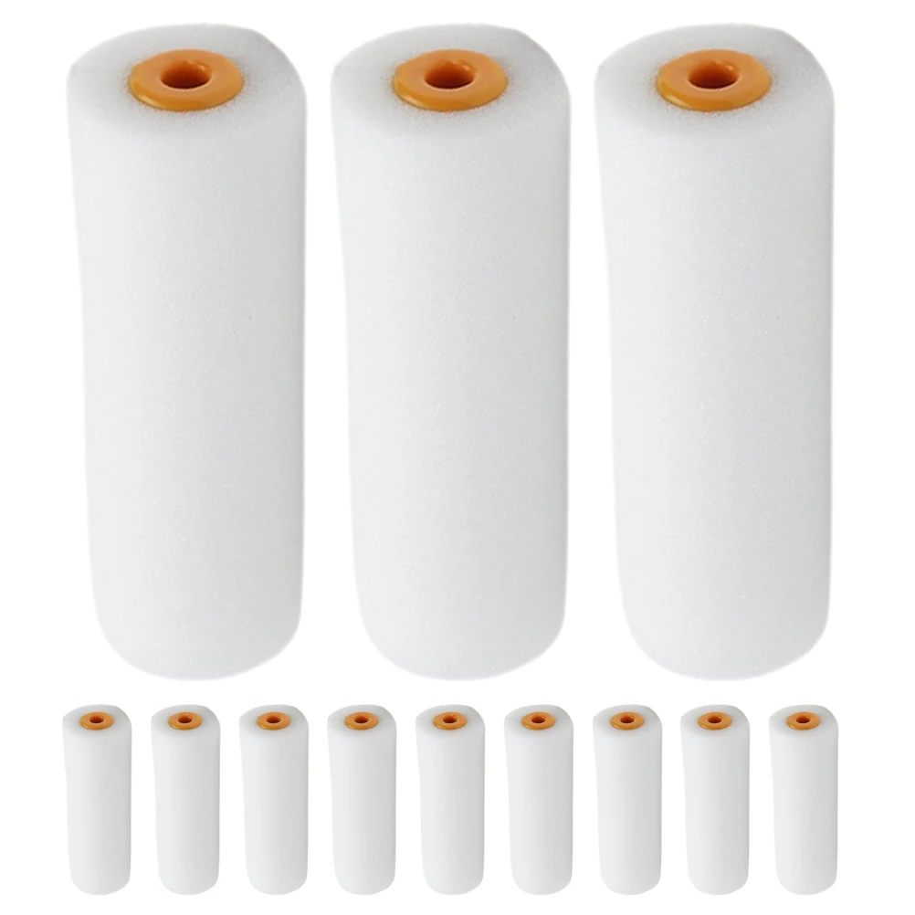 12pcs Sponge Roller Brush High Density Foam Paint Mini Wall Coating Tools Smooth Finish Efficient Application Versatile Use
12pcs Sponge Roller Brush High Density Foam Paint Mini Wall Coating Tools Smooth Finish Efficient Application Versatile Use