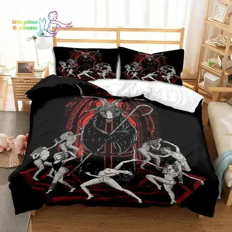 Luxury New 3D Print Evil Satanic Mantra Bedding Set Single Twin Full Queen King Size Bed Set Adult Kid Bedroom 3D Print
Luxury New 3D Print Evil Satanic Mantra Bedding Set Single Twin Full Queen King Size Bed Set Adult Kid Bedroom 3D Print