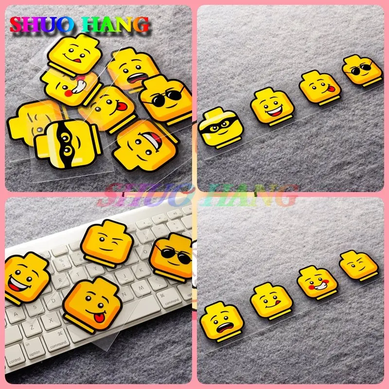 Car Styling Decals Funny Cute Building Blocks Puppet Expression Smile, Sunglasses, Surprise Motocross Bike Helmet Stickers
Car Styling Decals Funny Cute Building Blocks Puppet Expression Smile, Sunglasses, Surprise Motocross Bike Helmet Stickers