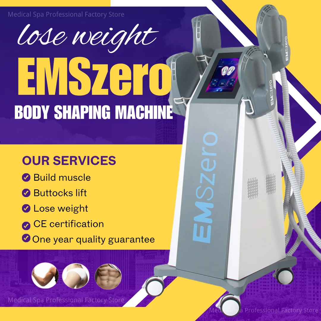 EMSZERO Body Sculpting Nova Electromagnetic Sculpt Muscle Stimulator Shaping Equipment for Salon sculpt 6500W Machine
EMSZERO Body Sculpting Nova Electromagnetic Sculpt Muscle Stimulator Shaping Equipment for Salon sculpt 6500W Machine