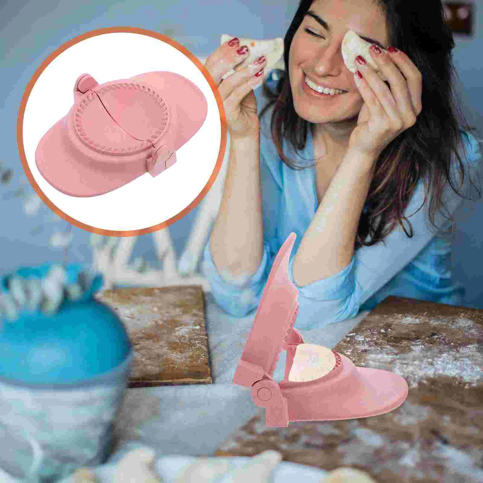Dumpling Mold Wrapping Tool Practical Maker Skin Kitchen Pastry Accessories Easy Use Time Saving Convenient Handle
Dumpling Mold Wrapping Tool Practical Maker Skin Kitchen Pastry Accessories Easy Use Time Saving Convenient Handle