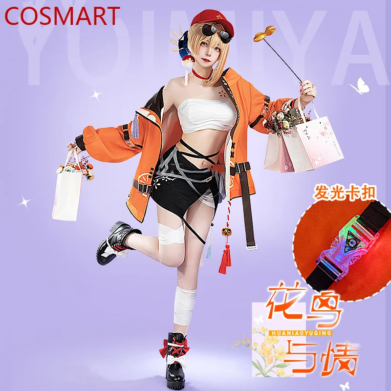 COSMART Genshin Impact Yoimiya HuaNiaoYuQing Game Suit Lovely Uniform Cosplay Costume Halloween Party Role Play Outfit Women
COSMART Genshin Impact Yoimiya HuaNiaoYuQing Game Suit Lovely Uniform Cosplay Costume Halloween Party Role Play Outfit Women