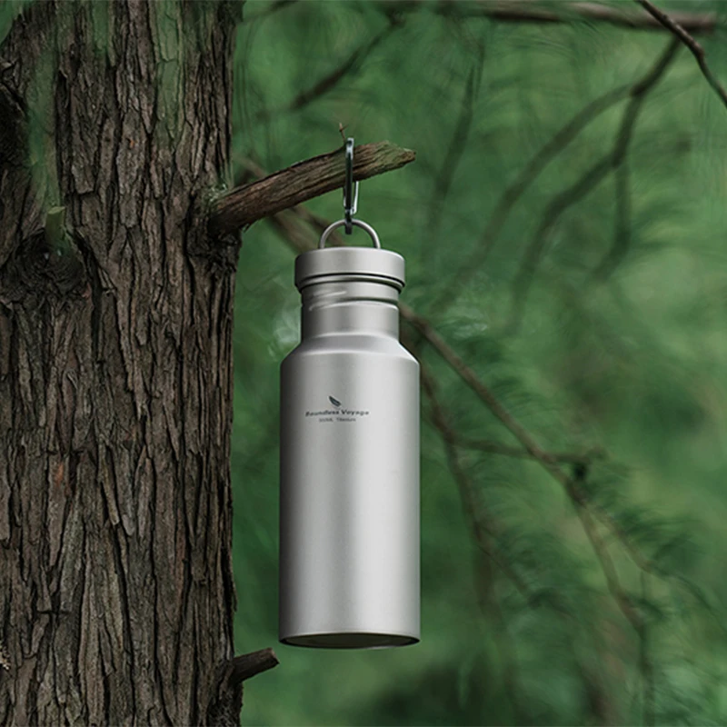 550ml Boundless Voyage Titanium Water Bottle, Outdoor Camping Tableware Titanium Bottle, Bacteriostatic Non-toxic Drinkware
550ml Boundless Voyage Titanium Water Bottle, Outdoor Camping Tableware Titanium Bottle, Bacteriostatic Non-toxic Drinkware