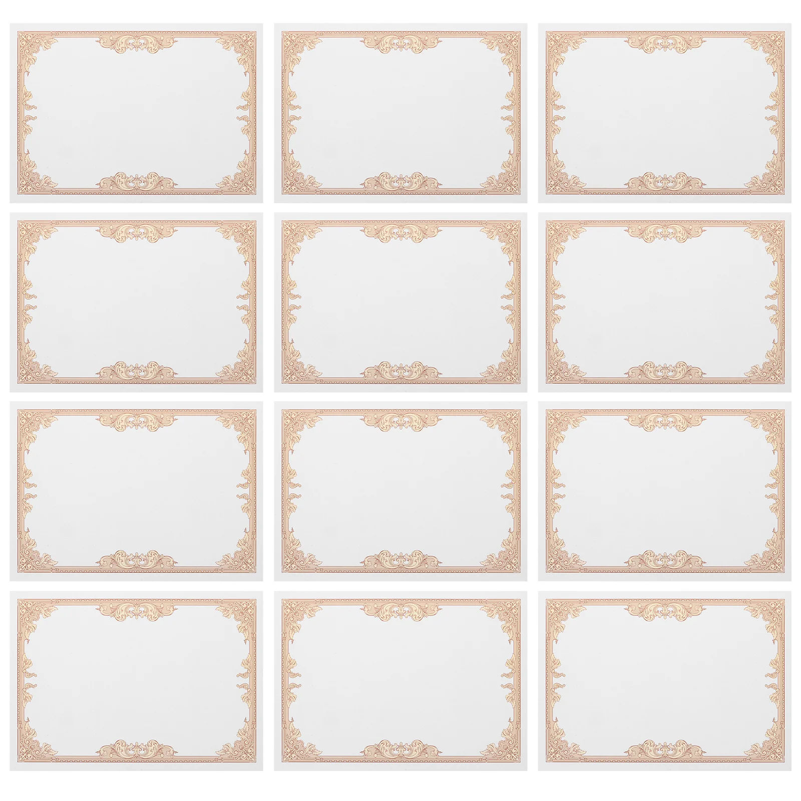 30pcs Blank Certificate Paper Inner Pages For Award Graduation Printable Sheets School Diploma Certificate Paper Gift
30pcs Blank Certificate Paper Inner Pages For Award Graduation Printable Sheets School Diploma Certificate Paper Gift