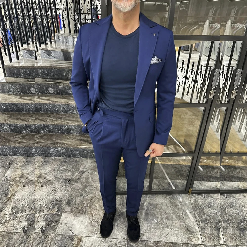 SILIWEYA Bespoke Men's Suits Slim Fit Male Clothing Fashion One-Button Notch Lapel Skinny Wedding 2 Piece Jacket Pants Outfits
SILIWEYA Bespoke Men's Suits Slim Fit Male Clothing Fashion One-Button Notch Lapel Skinny Wedding 2 Piece Jacket Pants Outfits