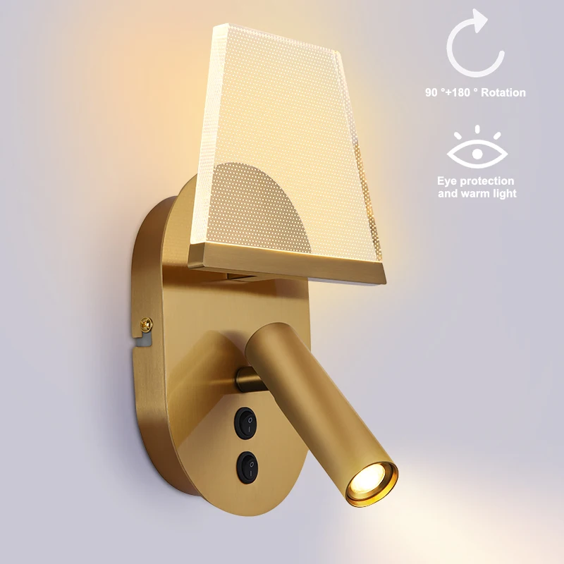 Wandlamp Creatieve LED Nachtkastje Slaapkamer Wandlamp Nachtkastje Leeslamp Achtergrondverlichting Met Schakelaar Wandlamp
Wandlamp Creatieve LED Nachtkastje Slaapkamer Wandlamp Nachtkastje Leeslamp Achtergrondverlichting Met Schakelaar Wandlamp