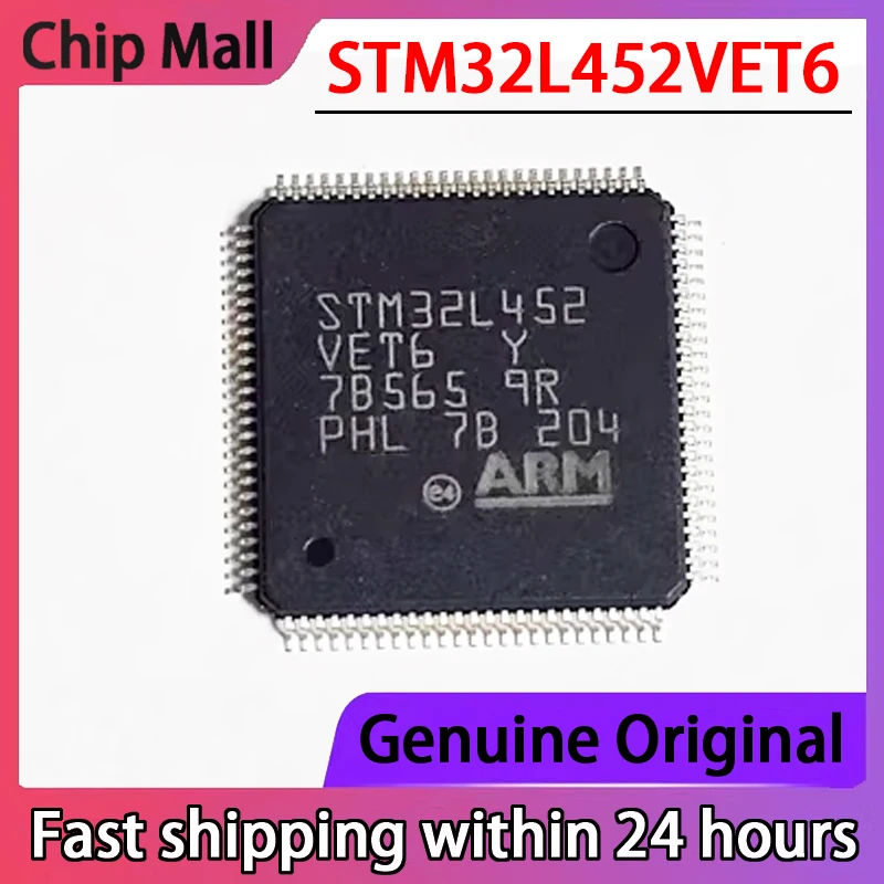 STM32L452VET6 452VET6 новый чип микроконтроллера LQFP100 оригинал на складе
STM32L452VET6 452VET6 новый чип микроконтроллера LQFP100 оригинал на складе
