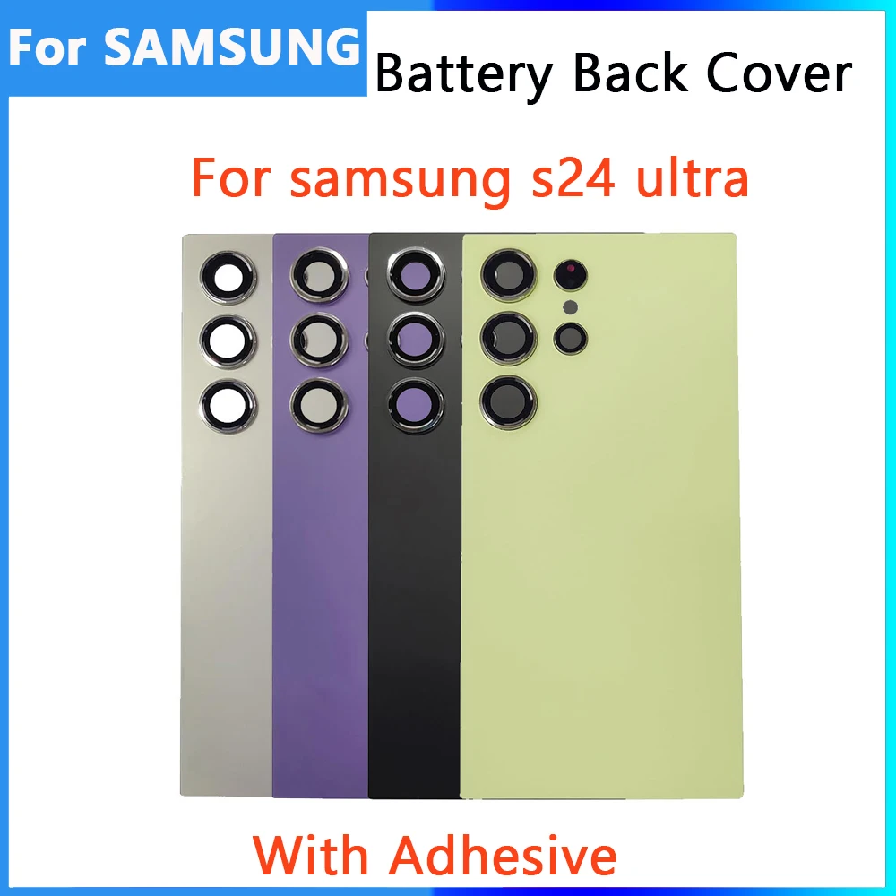 Battery Cover Glass For samsung s24 ultra Back Battery Cover Housing Rear Door Back Case With Camera Lens
Battery Cover Glass For samsung s24 ultra Back Battery Cover Housing Rear Door Back Case With Camera Lens