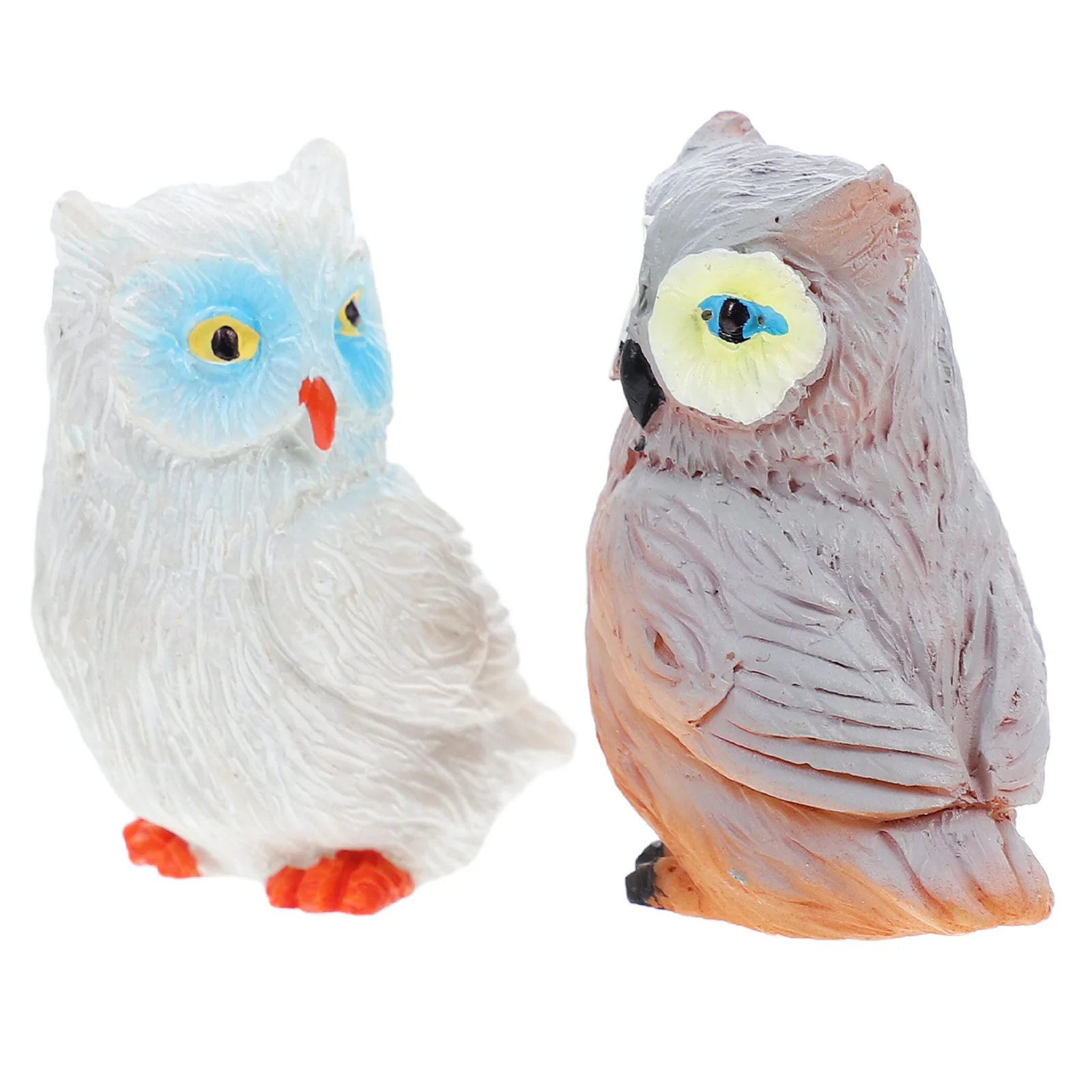 2 Pcs Landscape Owl Resin Figurines Exquisite Craftsmanship Lifelike Bird Decorations Mini Statues Garden Animals
2 Pcs Landscape Owl Resin Figurines Exquisite Craftsmanship Lifelike Bird Decorations Mini Statues Garden Animals