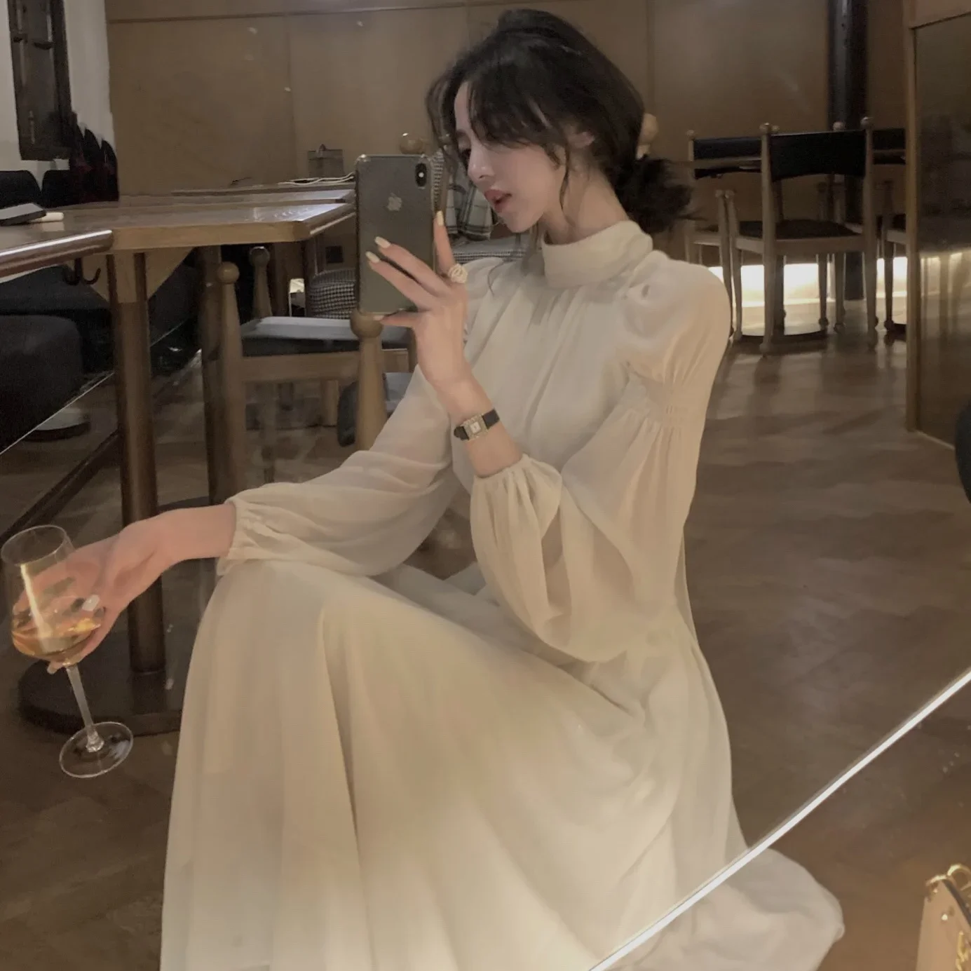 Half Collar Dress Design Skirt Women Clothing Party Dresses Vestido Dress
Half Collar Dress Design Skirt Women Clothing Party Dresses Vestido Dress