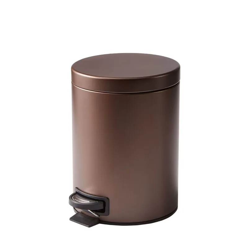 Bronze SS 1.3 Gallon Metal Bathroom Waste Basket
Bronze SS 1.3 Gallon Metal Bathroom Waste Basket
