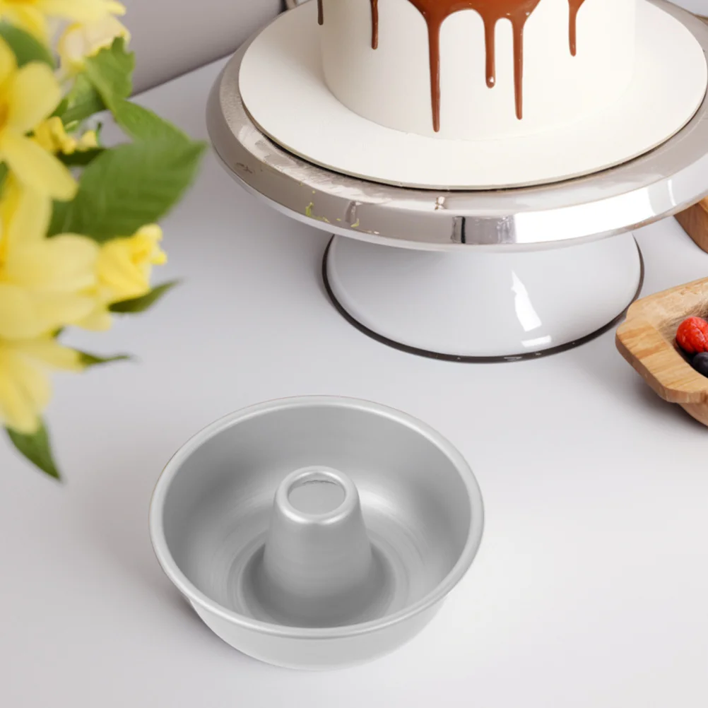 2Pcs Leakproof Cake Baking Tray Round Hollow Pans for Chiffon and Donuts Easy Clean Up Alloy Cake Pan Donut Pan Molds
2Pcs Leakproof Cake Baking Tray Round Hollow Pans for Chiffon and Donuts Easy Clean Up Alloy Cake Pan Donut Pan Molds