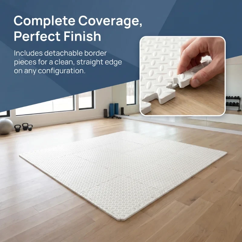 Household 2cm Thick 14 Pcs High-Density EVA Floor Mats Non-Slip Interlocking Waterproof Kids Play Workout
Household 2cm Thick 14 Pcs High-Density EVA Floor Mats Non-Slip Interlocking Waterproof Kids Play Workout