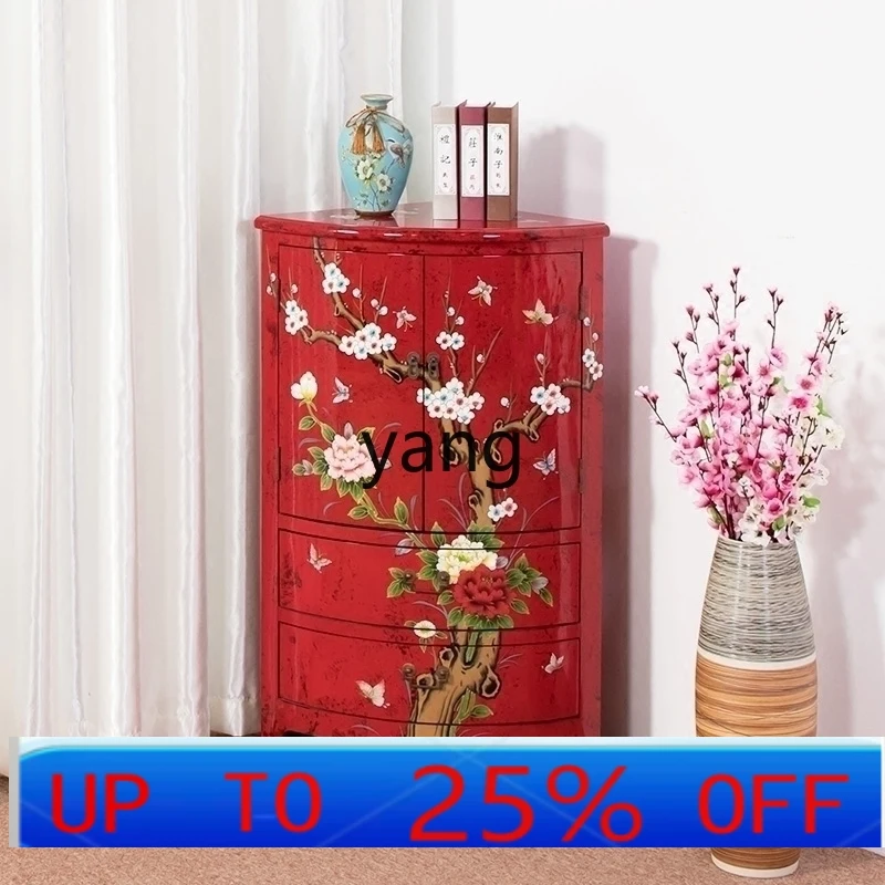 LMMNew Chinese Corner Cabinet Living Room Painted Triangle Storage Corner Wine Cabinet
LMMNew Chinese Corner Cabinet Living Room Painted Triangle Storage Corner Wine Cabinet