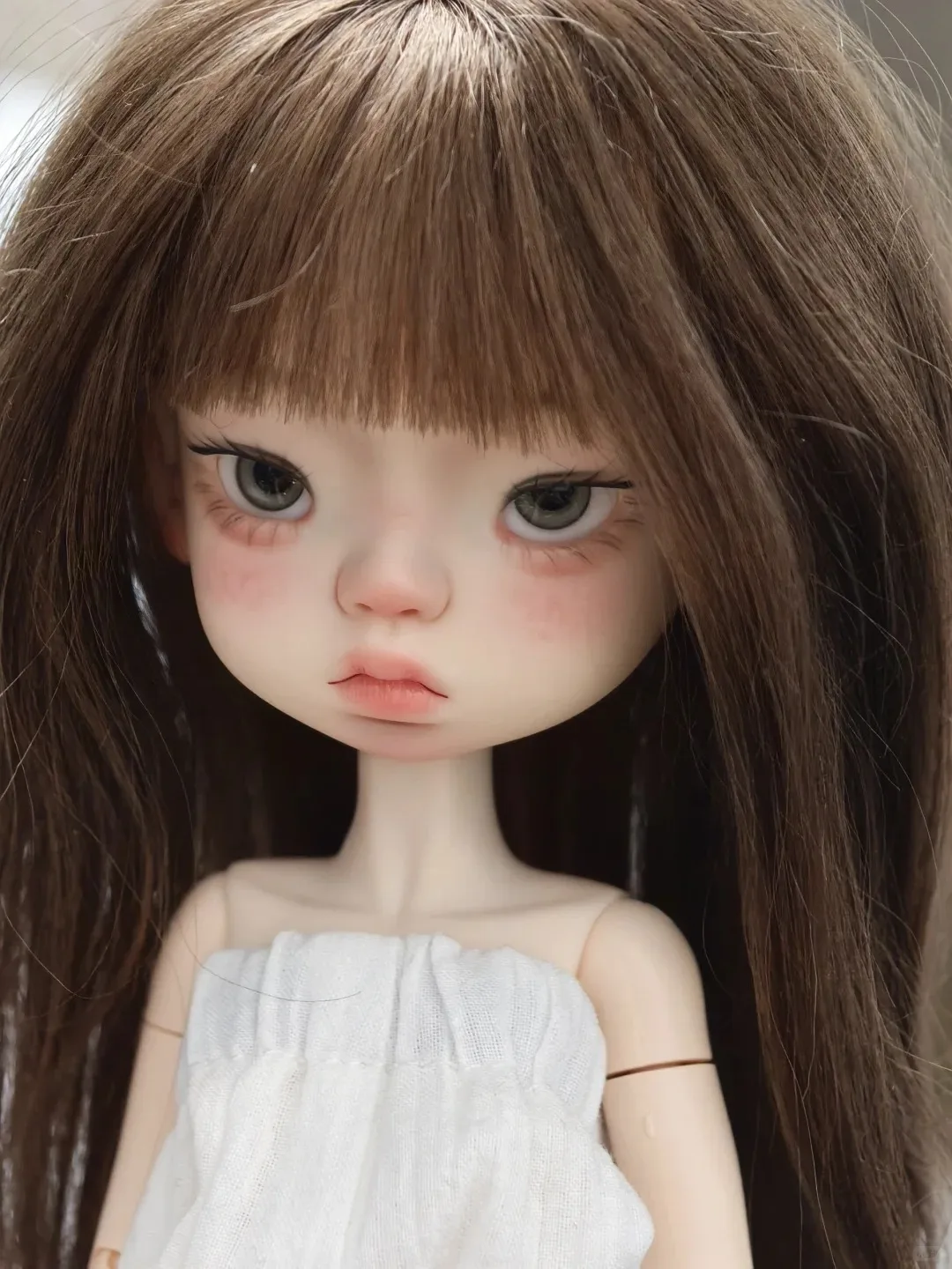Кукла SD BJD в горошек, сестра, девушка, рыба, масштаб 1/6, милая подвижная шарнирная кукла из смолы с пятном BB, небольшой тканевый дизайн 
Кукла SD BJD в горошек, сестра, девушка, рыба, масштаб 1/6, милая подвижная шарнирная кукла из смолы с пятном BB, небольшой тканевый дизайн