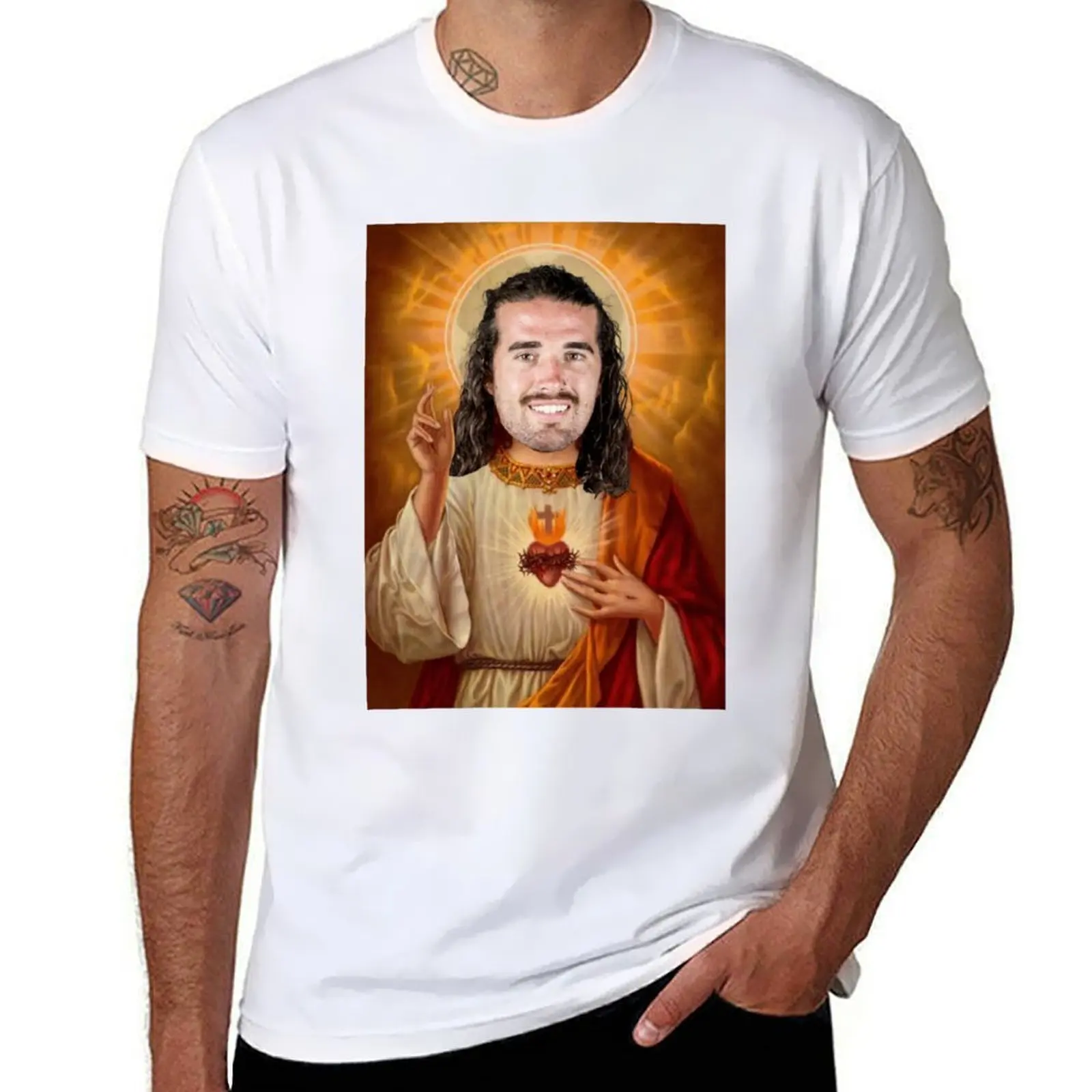 Jesus Pearce T-Shirt funny t shirts man man t shirts graphic T-Shirt 
Jesus Pearce T-Shirt funny t shirts man man t shirts graphic T-Shirt