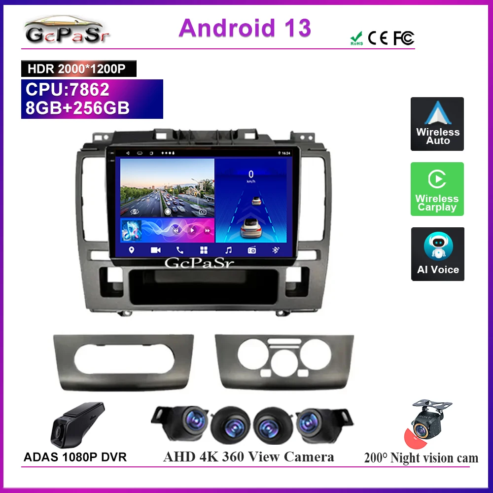 High-performance Android 12 camera Screen For Nissan Tiida C11 2004 - 2013 With GPS Navigation Head Unit Mirror Link 4G WiFi
High-performance Android 12 camera Screen For Nissan Tiida C11 2004 - 2013 With GPS Navigation Head Unit Mirror Link 4G WiFi