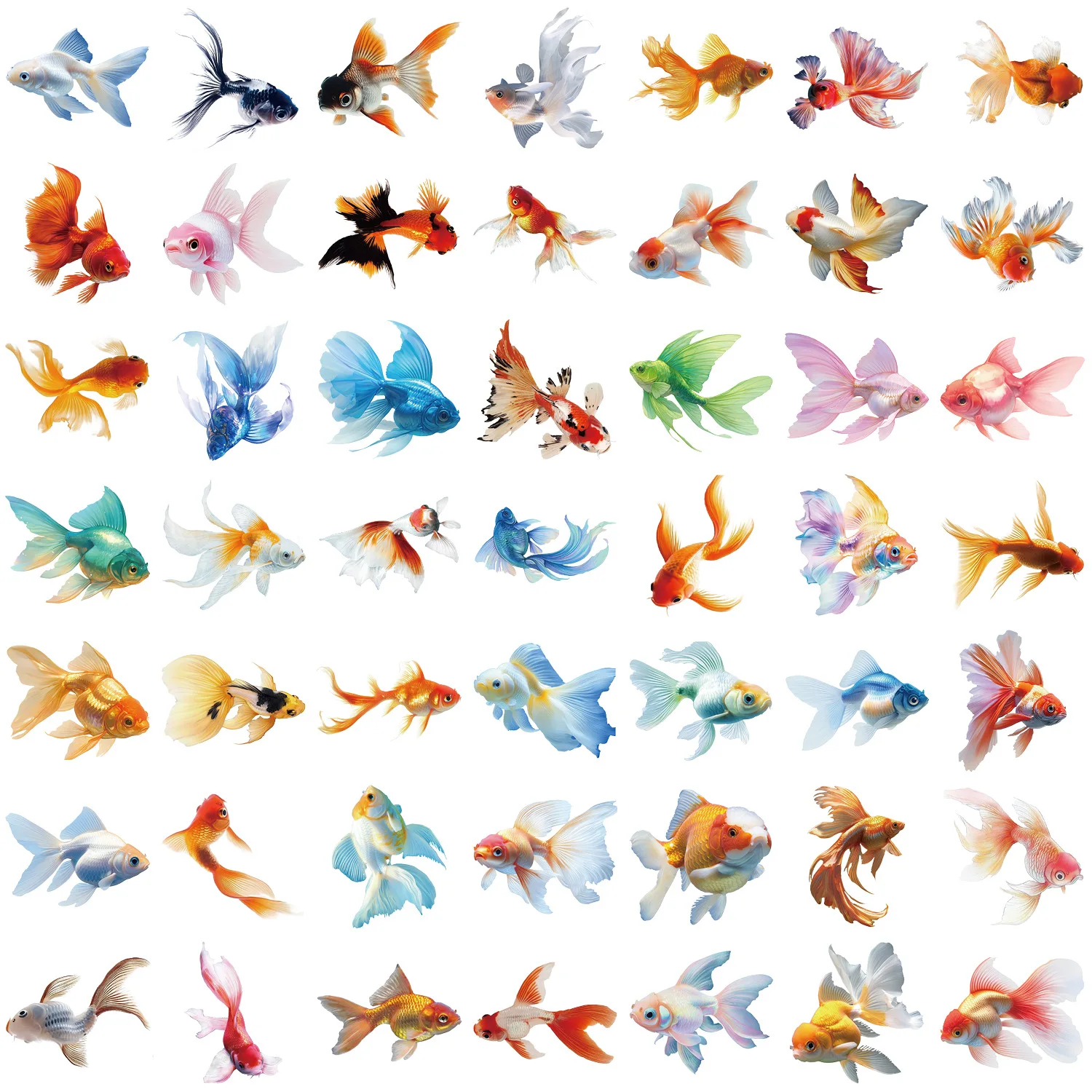 Bview Art 50pcs Goldfish PET Stickers Waterproof Decals for Glass Bottles Water Cups Fridges Versatile & Durable Adhesive Art
Bview Art 50pcs Goldfish PET Stickers Waterproof Decals for Glass Bottles Water Cups Fridges Versatile & Durable Adhesive Art