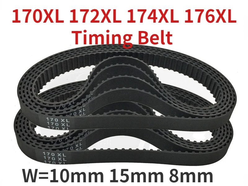 3PCS/LOT Timing Belts 170XL 172XL 174XL 176XL 10mm 8mm 15mm 5.08 Pitch XL Series 85T
3PCS/LOT Timing Belts 170XL 172XL 174XL 176XL 10mm 8mm 15mm 5.08 Pitch XL Series 85T