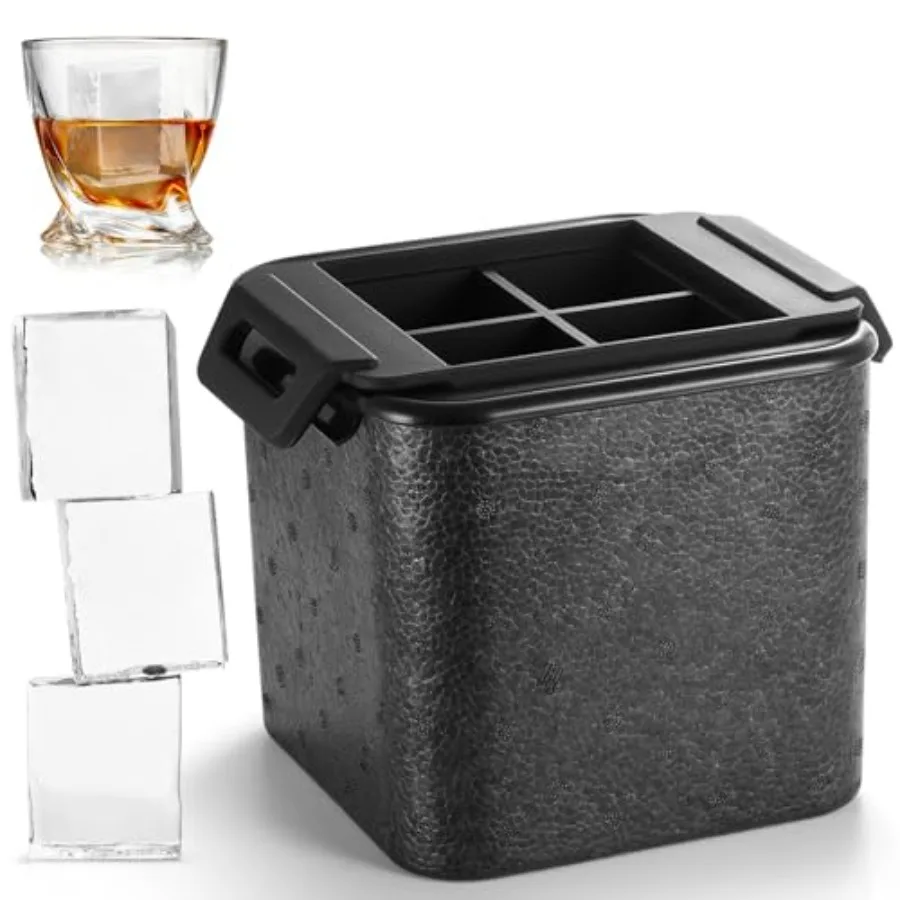 Cube Maker for Whiskey Bourbon, Whiskey Gifts for Men, Bourbon Gifts Stocking Stuffers for Men Bartender
Cube Maker for Whiskey Bourbon, Whiskey Gifts for Men, Bourbon Gifts Stocking Stuffers for Men Bartender