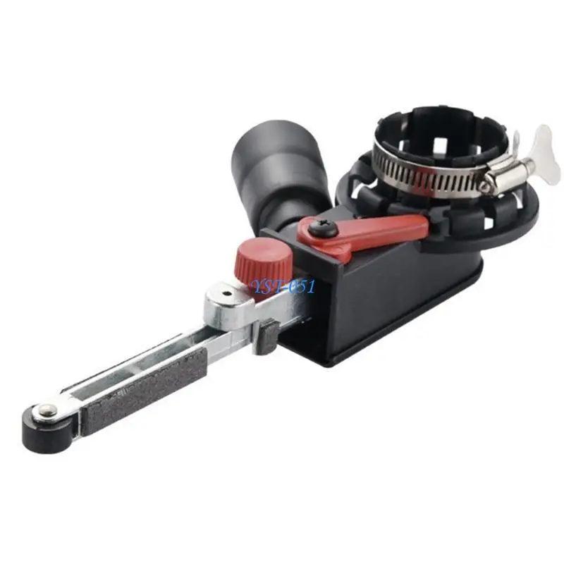 E15A Electric Belt Grinder Belt Sander Angled Grinder Modified Sand Belt Attachment
E15A Electric Belt Grinder Belt Sander Angled Grinder Modified Sand Belt Attachment