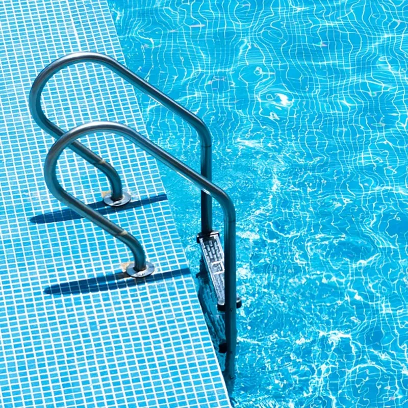 SS304 Anti-Rust Pool Ladder Fits Above Ground Pool Too, Dual Install Spec For Mixed Style Custom Outdoor Family Swimming Pool
SS304 Anti-Rust Pool Ladder Fits Above Ground Pool Too, Dual Install Spec For Mixed Style Custom Outdoor Family Swimming Pool