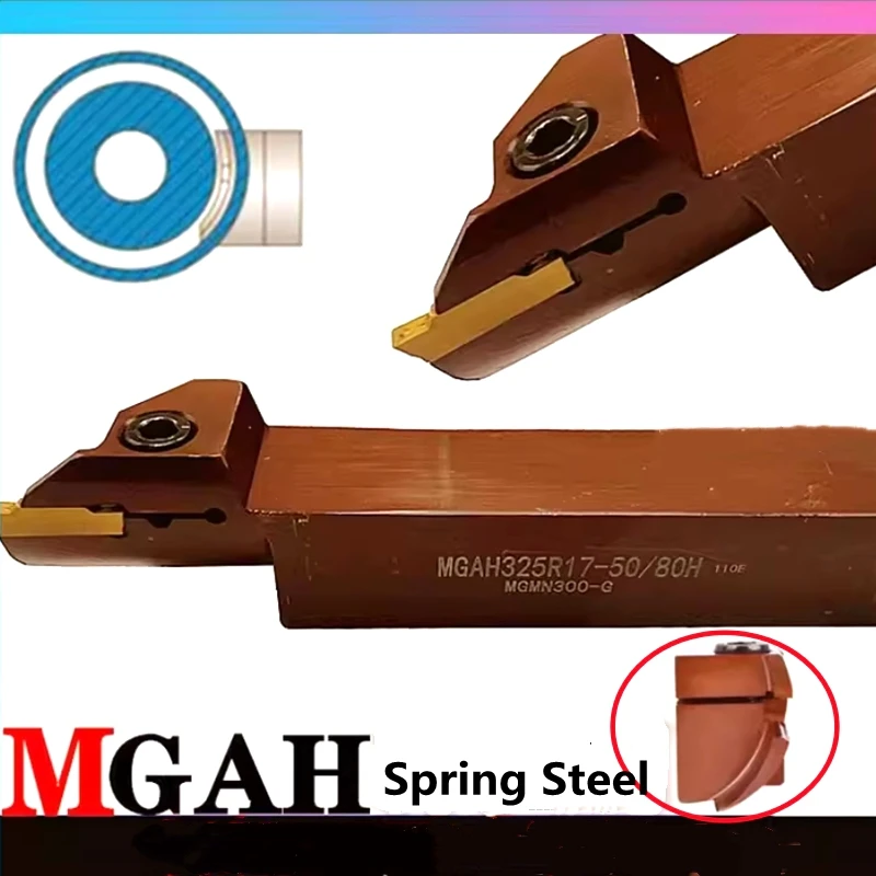 Spring Steel Grooving Cutting Holder MGAH425R MGAH325R MGAH320 MGAH420 For MGMN Precision machined inserts CNC Mechanical lathe
Spring Steel Grooving Cutting Holder MGAH425R MGAH325R MGAH320 MGAH420 For MGMN Precision machined inserts CNC Mechanical lathe