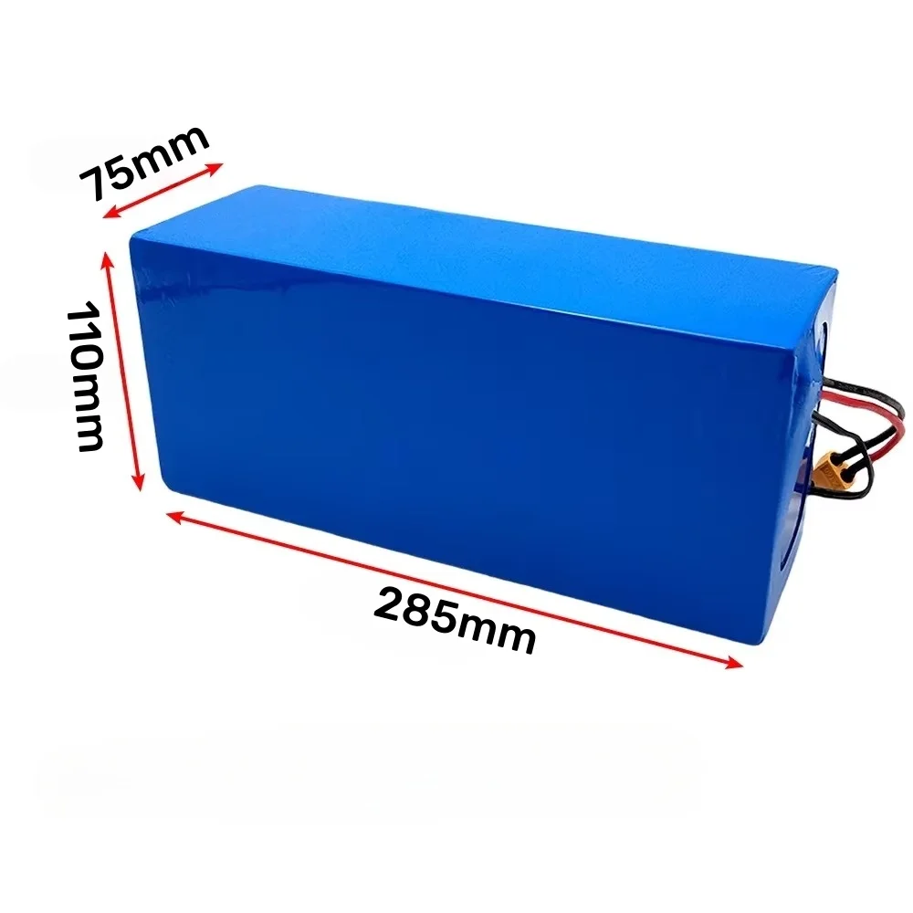 48V 20000mah High capacity 21700 13S5P Lithium Battery 1000W with BMS for Balance Car, Bike, Scooter, Tricycle + 54.6V Charger
48V 20000mah High capacity 21700 13S5P Lithium Battery 1000W with BMS for Balance Car, Bike, Scooter, Tricycle + 54.6V Charger